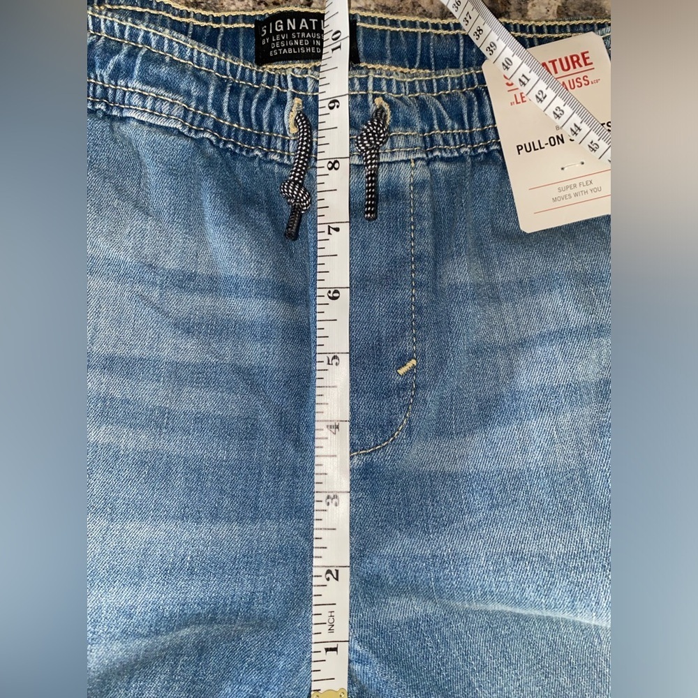 Signature by Levi Strauss Boys Pull-On Shorts Size L Super Flex NEW - Picture 6 of 8